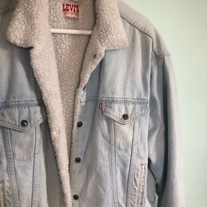 Vintage Levi’s Sherpa-lined trucker jacket